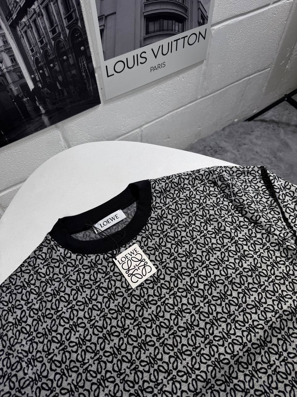 Loewe Oblique Motif Men's Women's Jumper in 2 Colors Reps UK Best Quality AAA Replica