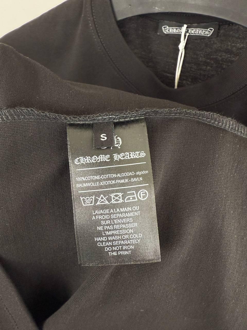 Chrome Hearts Horseshoe & Cross Logo Men's Women's T-Shirt in 2 Colors Reps Sale UK Best Quality AAA Replica