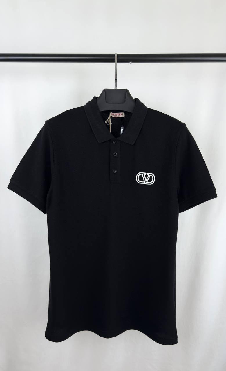 Valentino Garavani VLogo Signature Patch Polo Shirts Men's in Different Colors Reps UK Best Sale Quality AAA Replica