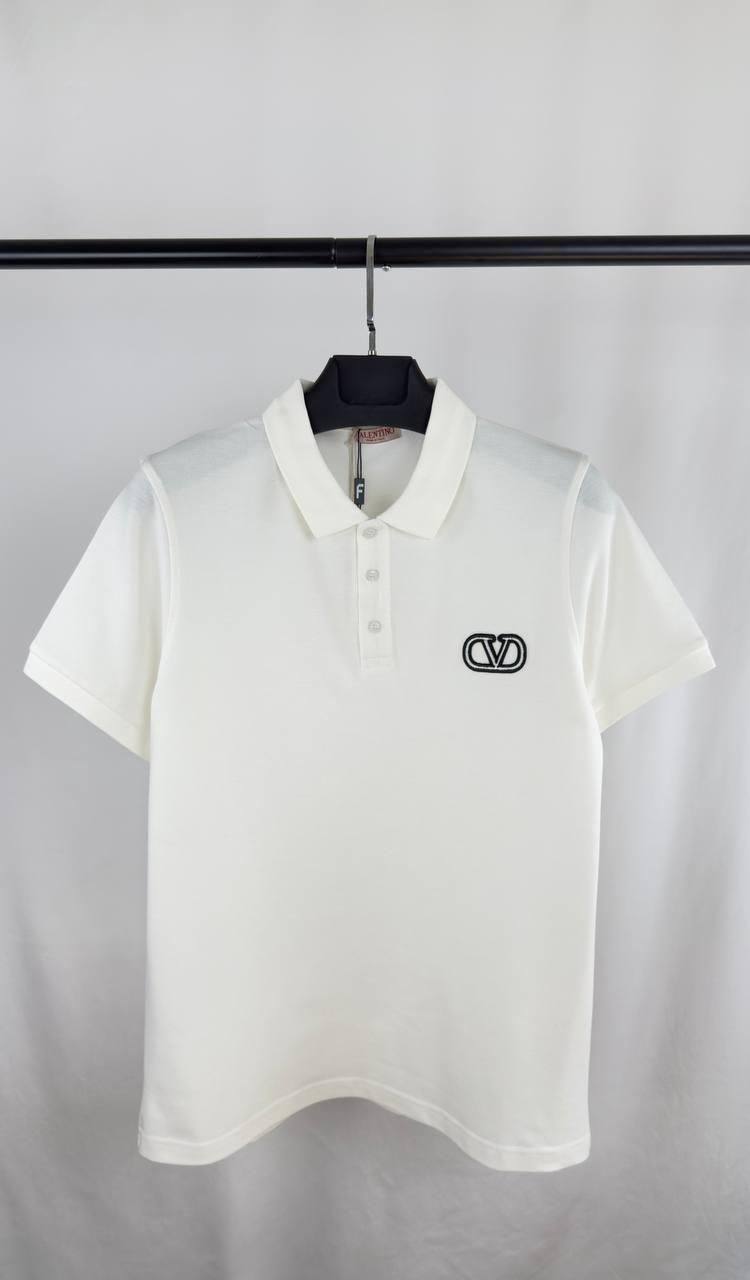 Valentino Garavani VLogo Signature Patch Polo Shirts Men's in Different Colors Reps UK Best Sale Quality AAA Replica