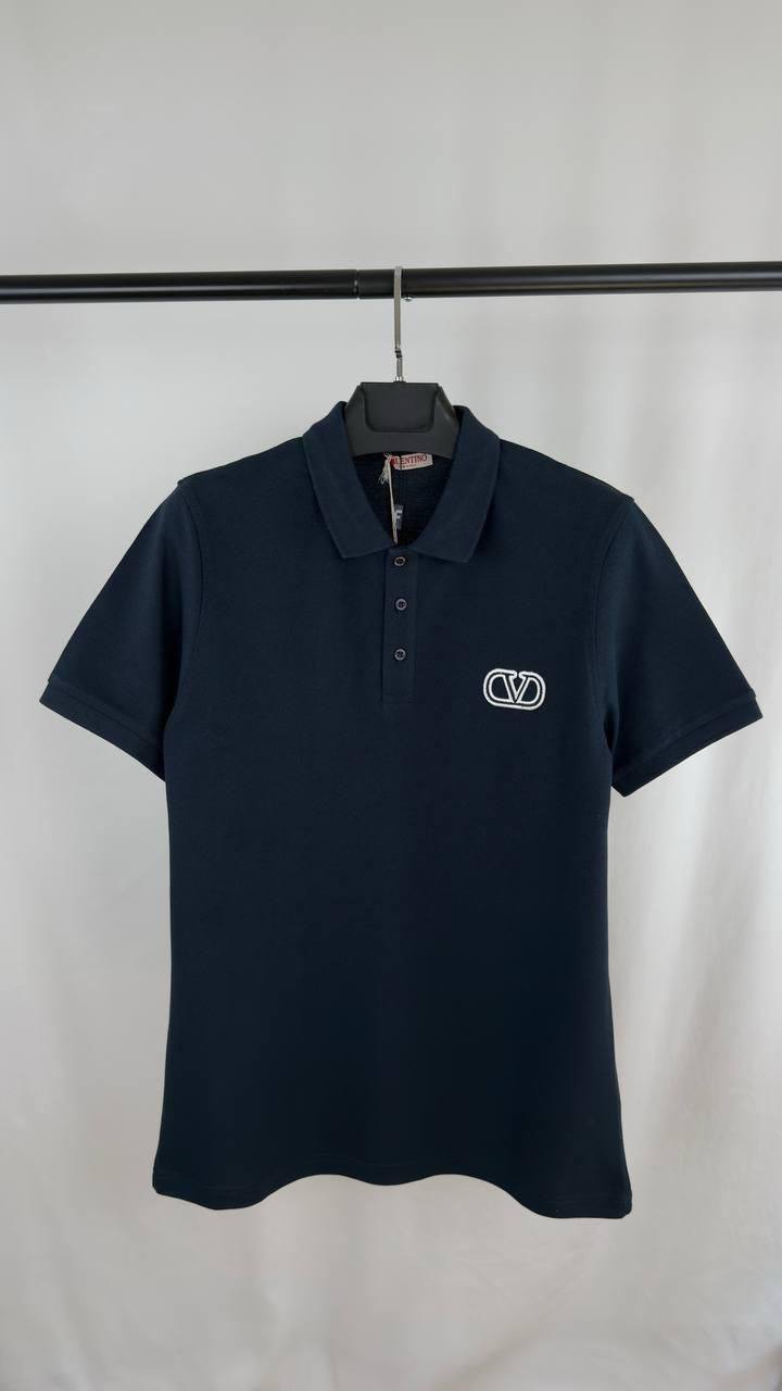 Valentino Garavani VLogo Signature Patch Polo Shirts Men's in Different Colors Reps UK Best Sale Quality AAA Replica