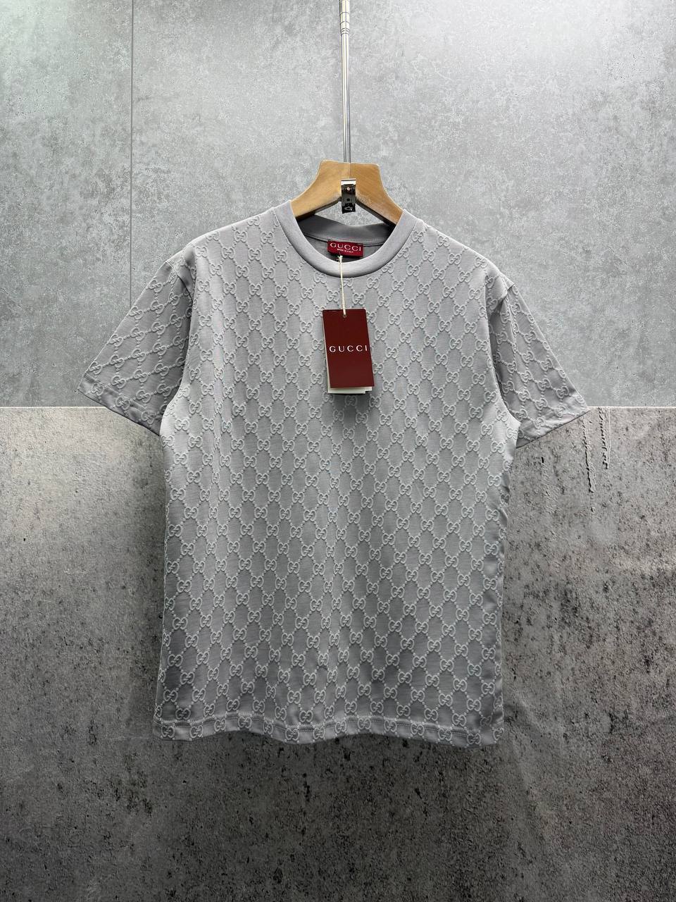 Gucci GG-Pattern Short-Sleeve Men's Women's T-Shirts in Different Colors Reps Sale UK Best Quality AAA Replica