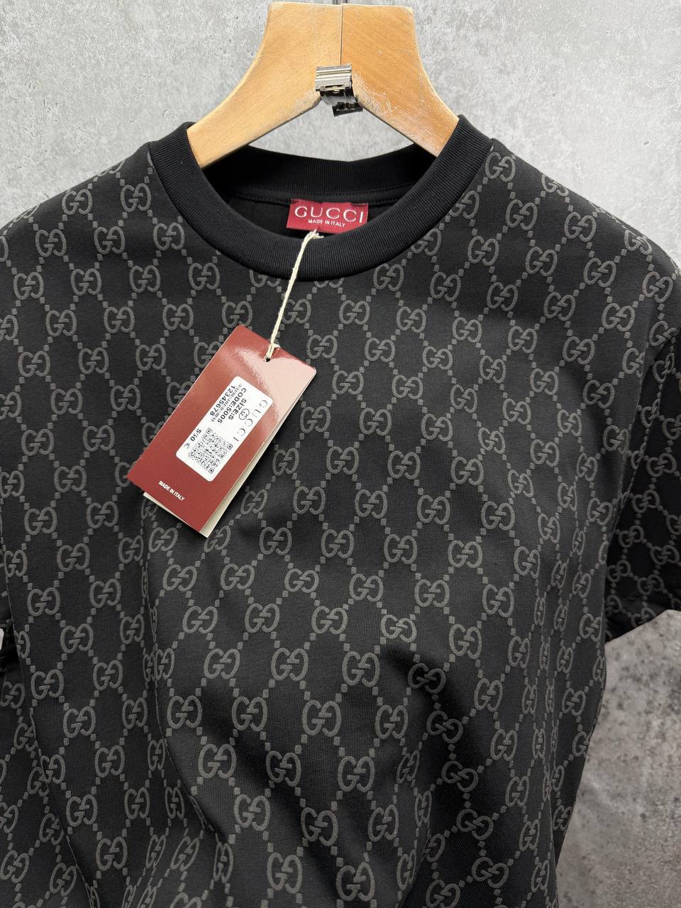Gucci GG-Pattern Short-Sleeve Men's Women's T-Shirts in Different Colors Reps Sale UK Best Quality AAA Replica