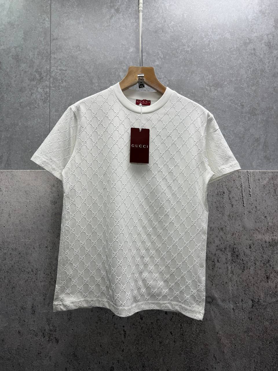 Gucci GG-Pattern Short-Sleeve Men's Women's T-Shirts in Different Colors Reps Sale UK Best Quality AAA Replica