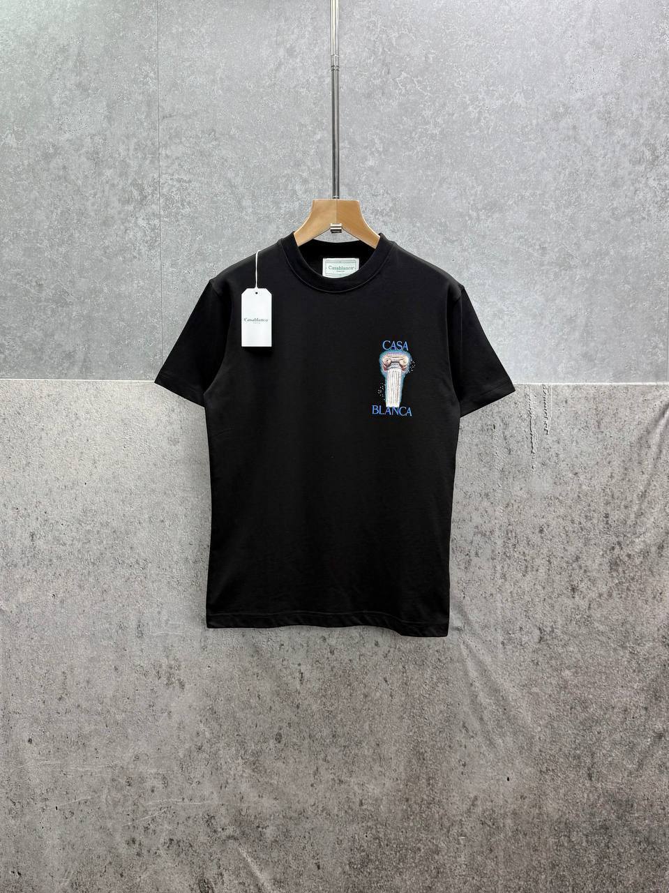 Casablanca La Colonne Printed Short Sleeve Men's Women's T-Shirts in 2 Colors Reps Sale UK Best Quality AAA Replica