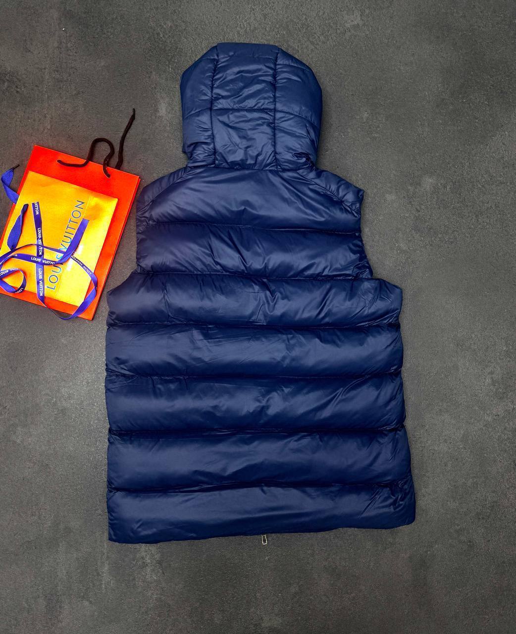 Moncler Montreuil Hooded Logo Down Gilet in Multiple Colors Mens Womens Reps Sale UK Best Quality AAA Replica