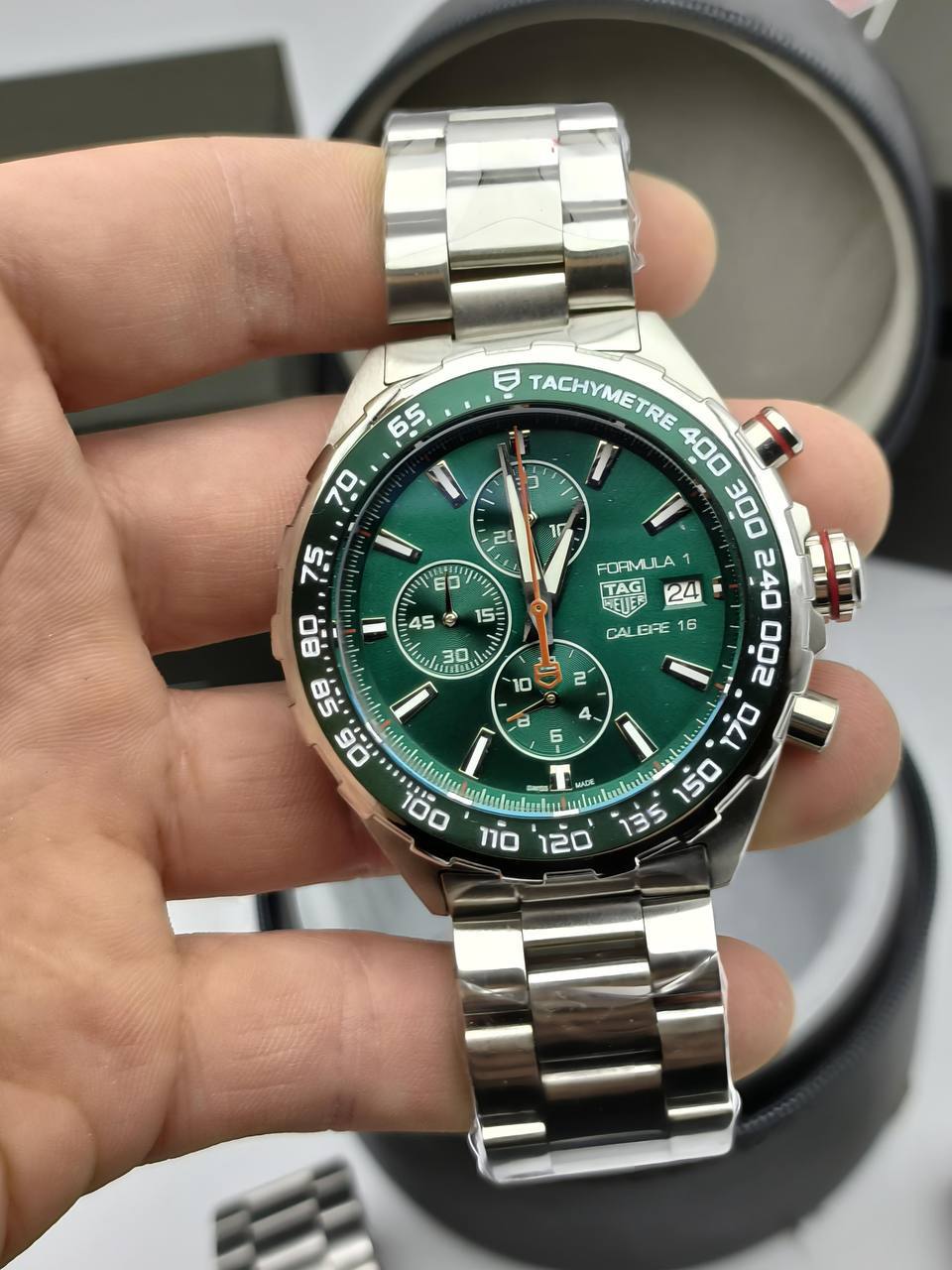 Tag Heuer Formula 1 Calibre 16 Chronograph Men's Watches with Stainless Steel in Different Dial Colors Reps UK Best Quality AAA Replica