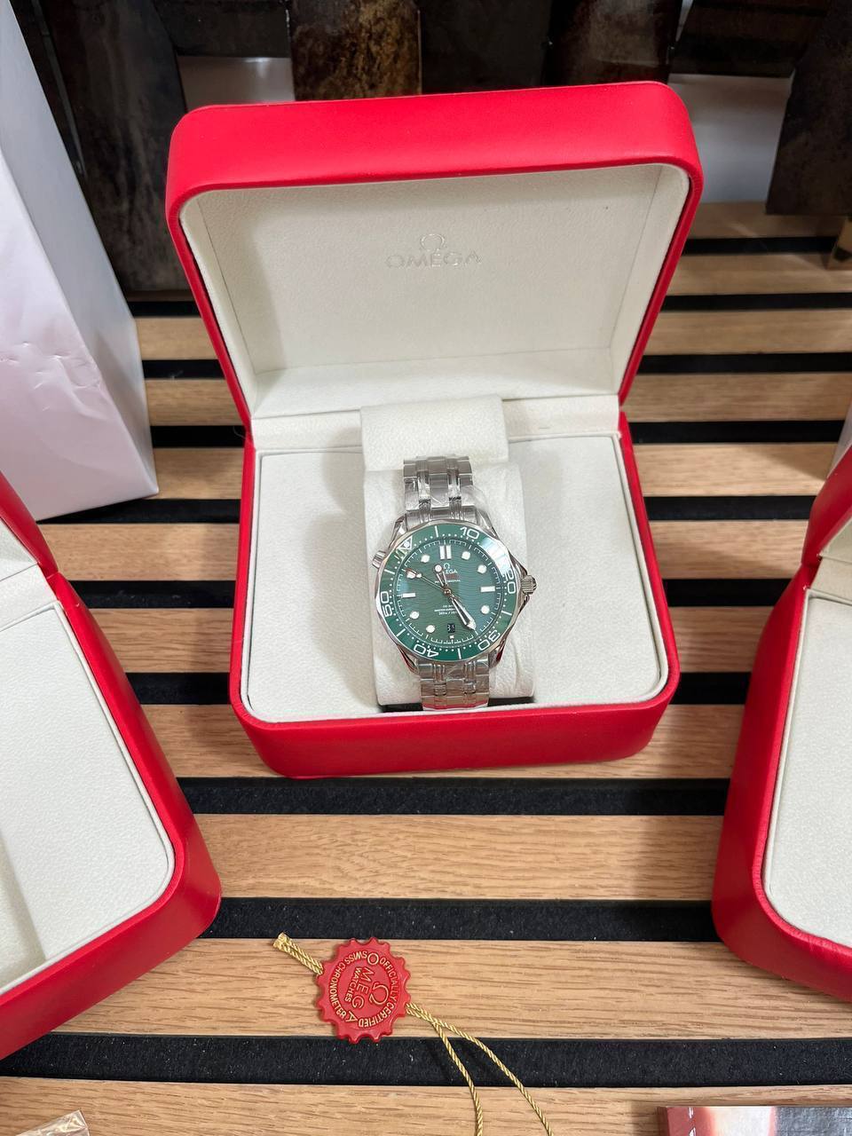 Omega Seamaster Diver 300M Men's Watches in Different Dial Colors Reps UK Best Quality Reps AAA Replica