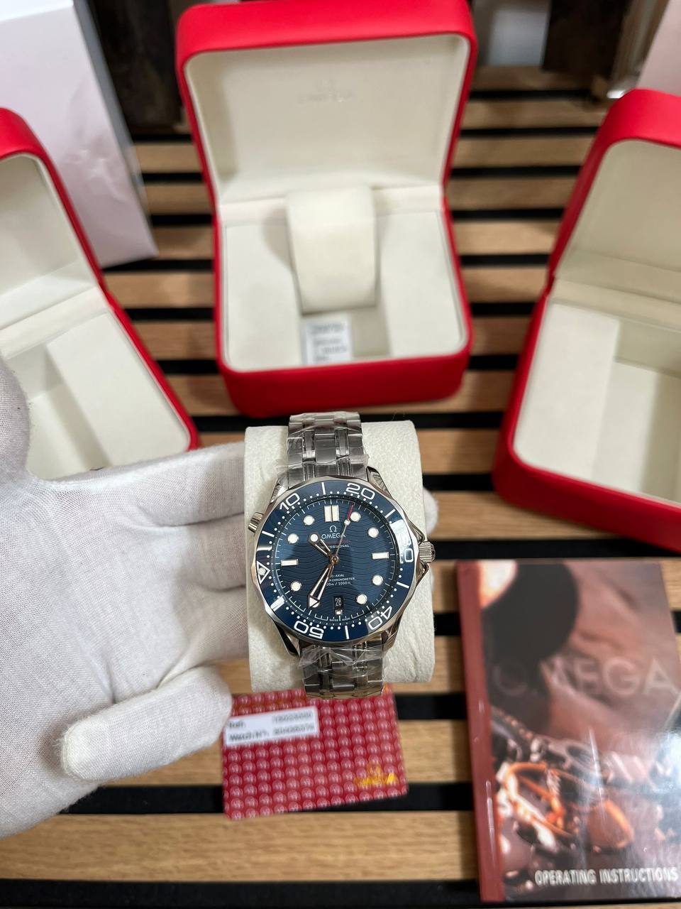 Omega Seamaster Diver 300M Men's Watches in Different Dial Colors Reps UK Best Quality Reps AAA Replica