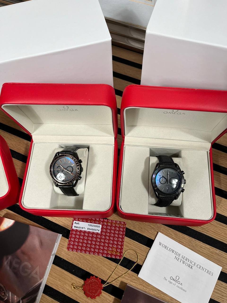 Omega Speedmaster Dark Side of the Moon Men's Watch Textile Strap in Black Reps UK Best Quality Reps AAA Replica