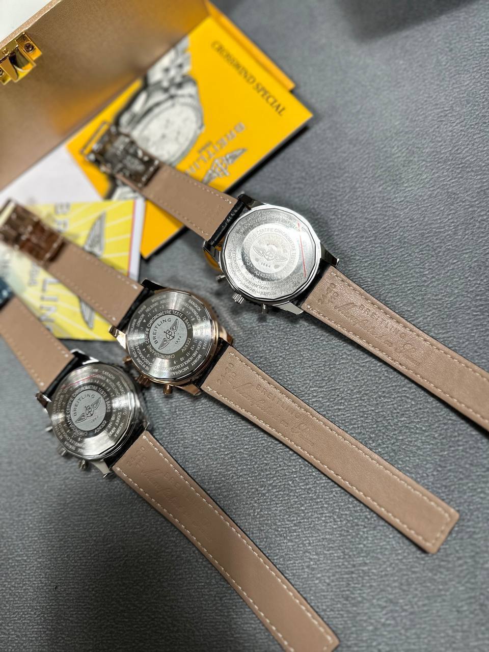 Breitling Navitimer B01 Chronograph 43 Swissair Edition in Different Dial Colors Men's Watch UK Best Quality Reps AAA Replica