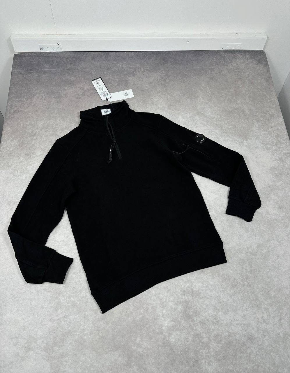 C.P. Company Diagonal Raised Fleece Half-Zip Jumpers Men's Women's in Different Colors Reps UK Best Quality AAA Replica