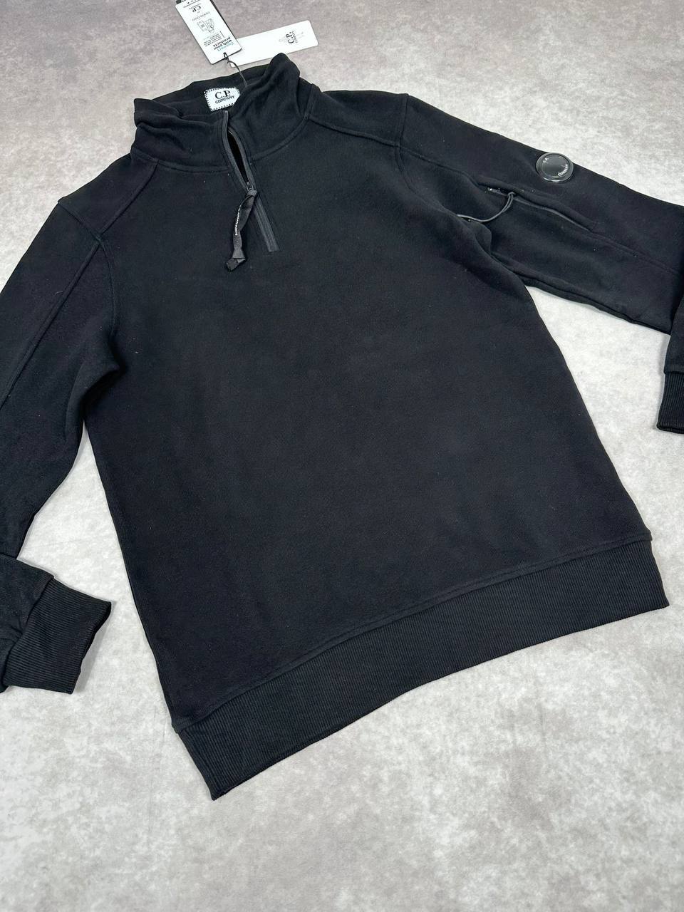 C.P. Company Diagonal Raised Fleece Half-Zip Jumpers Men's Women's in Different Colors Reps UK Best Quality AAA Replica