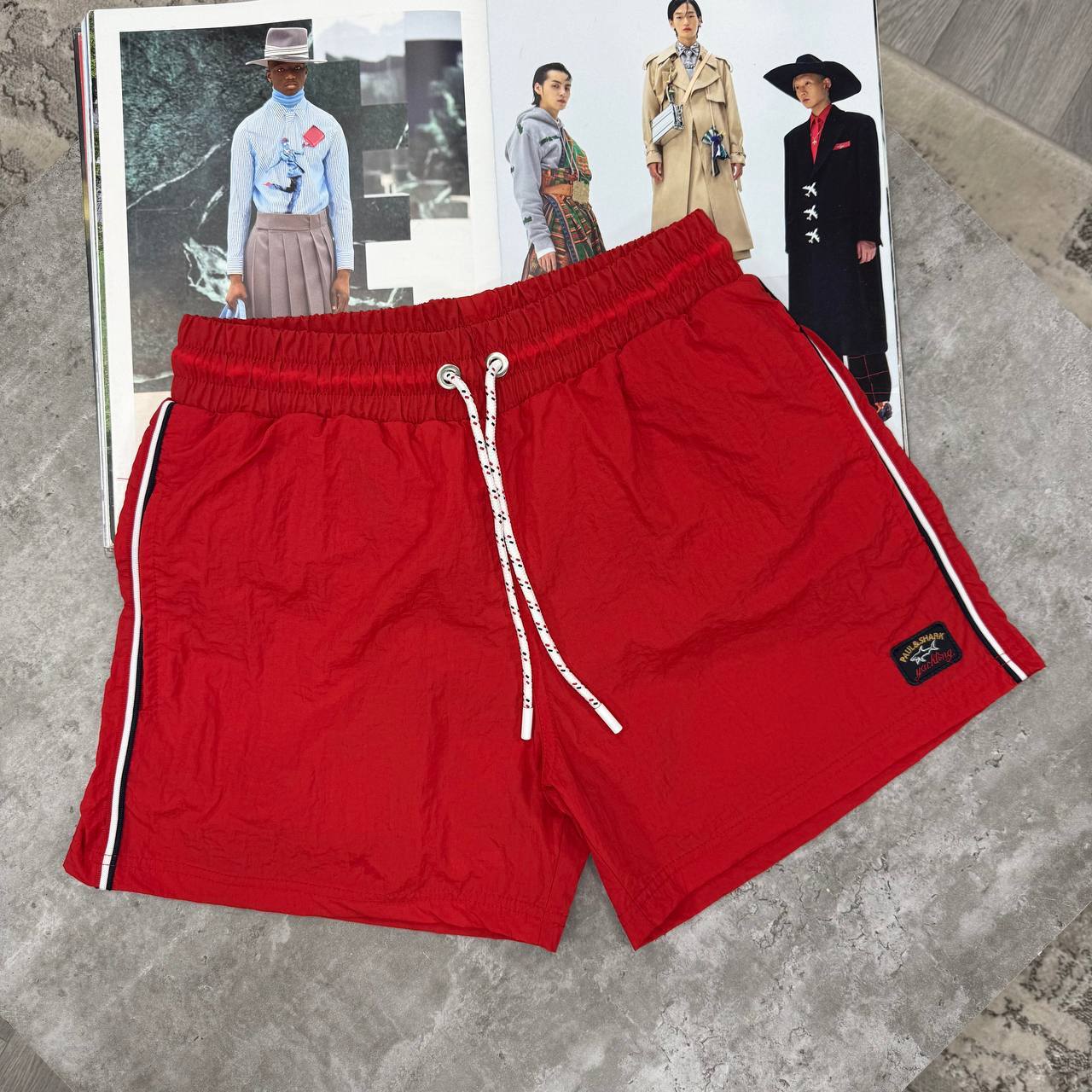Paul & Shark Logo Patch Swim Shorts in Different Colors Men's Reps Sale UK Best Quality AAA Replica