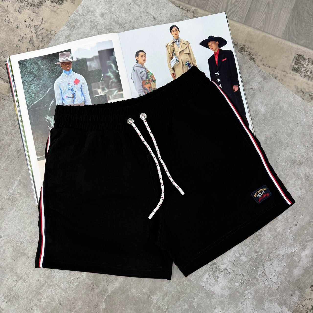 Paul & Shark Logo Patch Swim Shorts in Different Colors Men's Reps Sale UK Best Quality AAA Replica