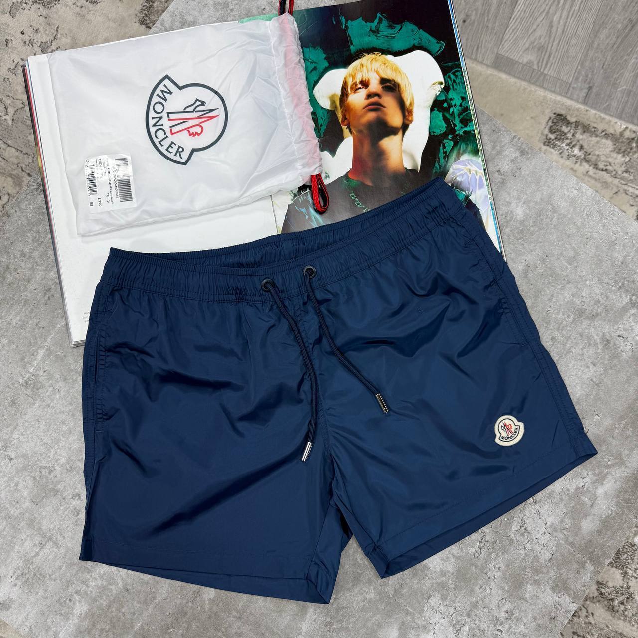 Moncler Logo Patch Swim Shorts in Different Colors Men's Reps Sale UK Best Quality AAA Replica