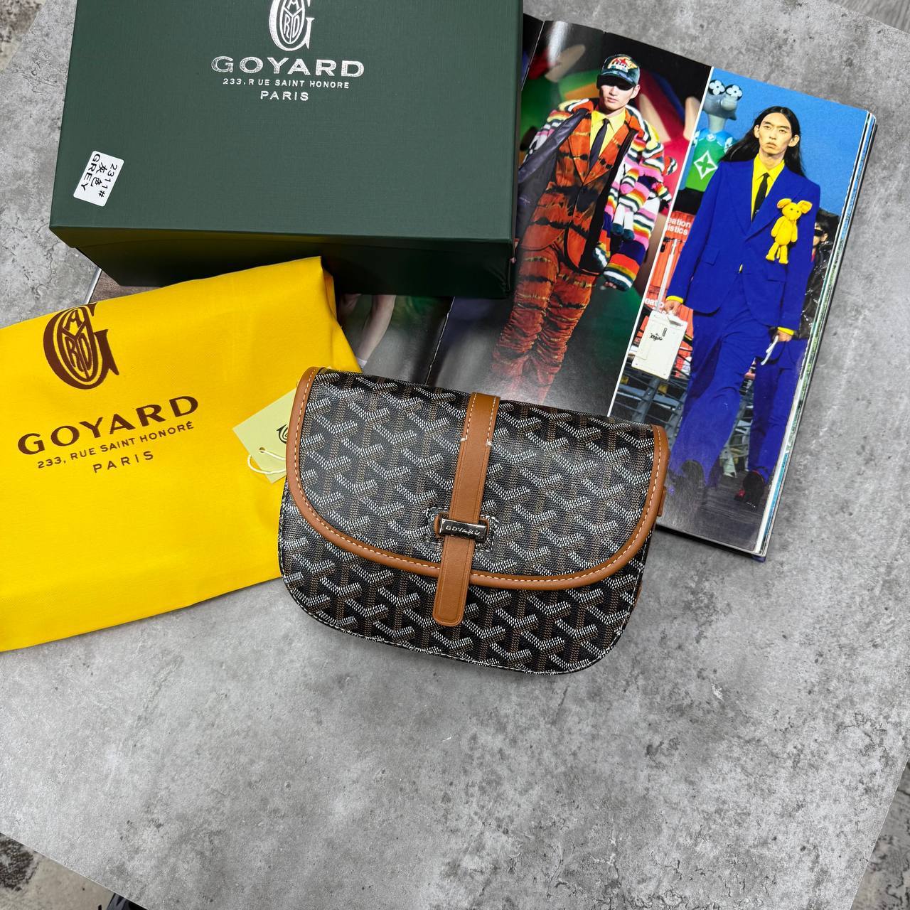 Goyard Belvedere PM Monogram Messenger Women's Bag in Black/Brown Color Reps Sale Best Quality AAA Replica