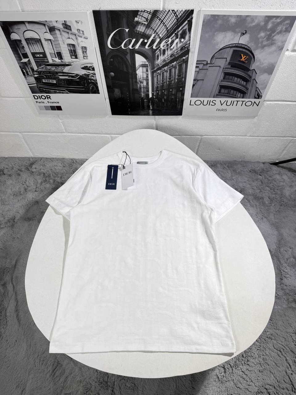 Dior Oblique Relaxed Fit T-Shirt Men's Women's in 2 Colors Reps Sale UK Best Quality Sale AAA Replica