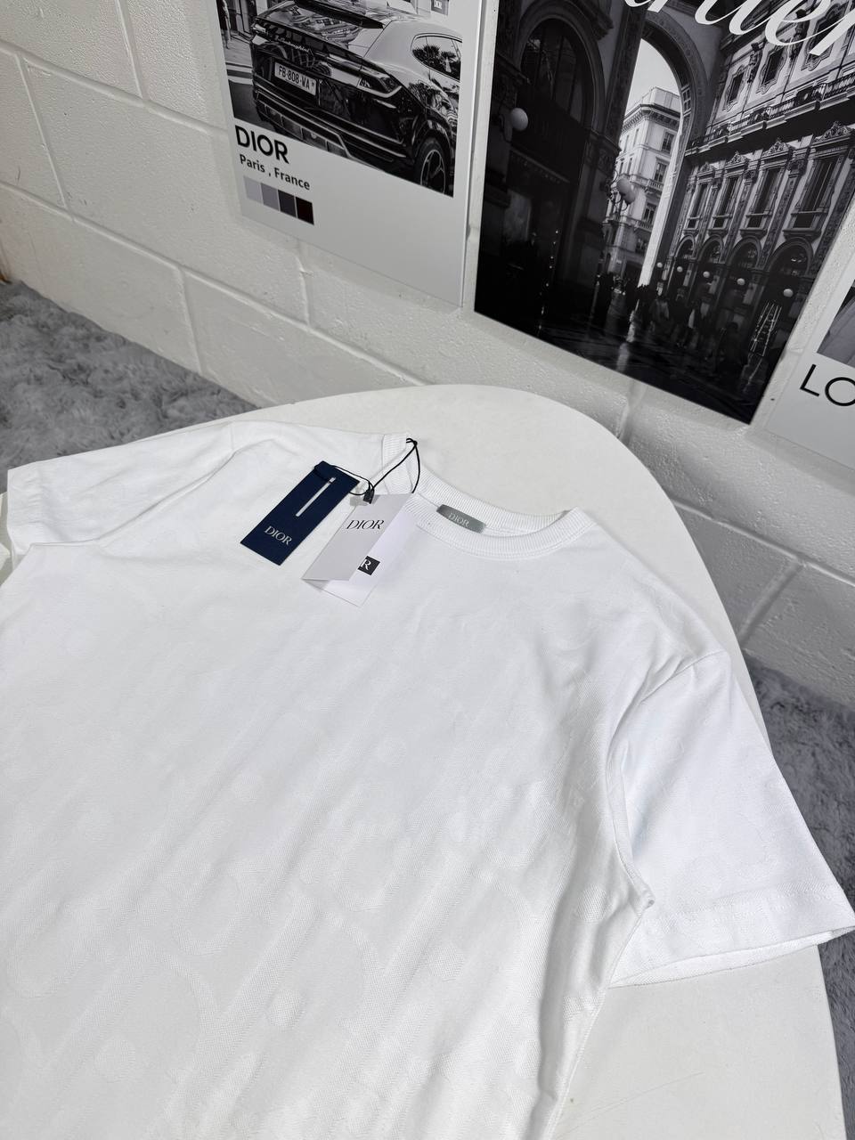 Dior Oblique Relaxed Fit T-Shirt Men's Women's in 2 Colors Reps Sale UK Best Quality Sale AAA Replica