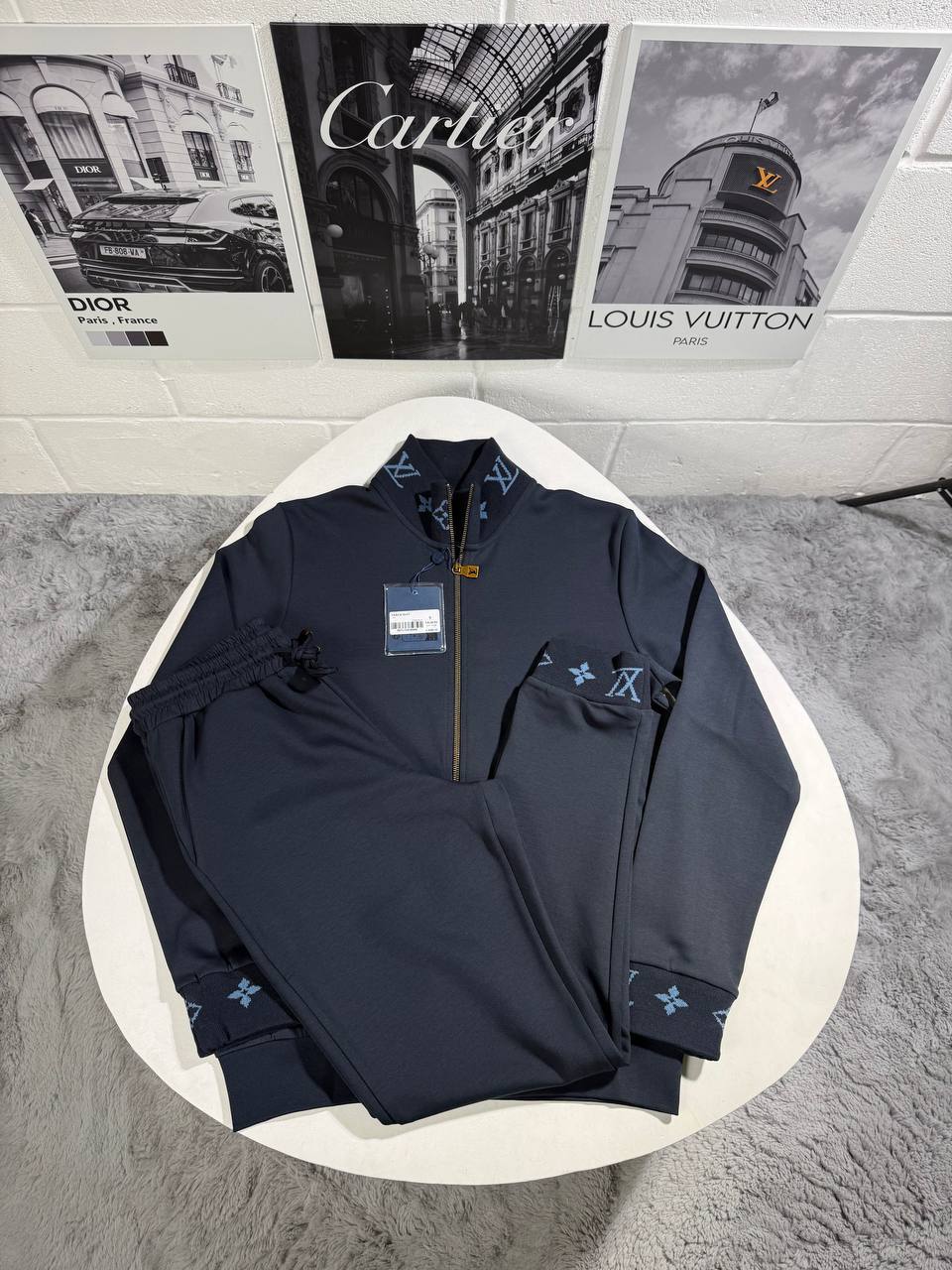 Louis Vuitton Monogram Technical Tracksuit Men's in Different Colors Reps Sale UK Best Quality AAA Replica