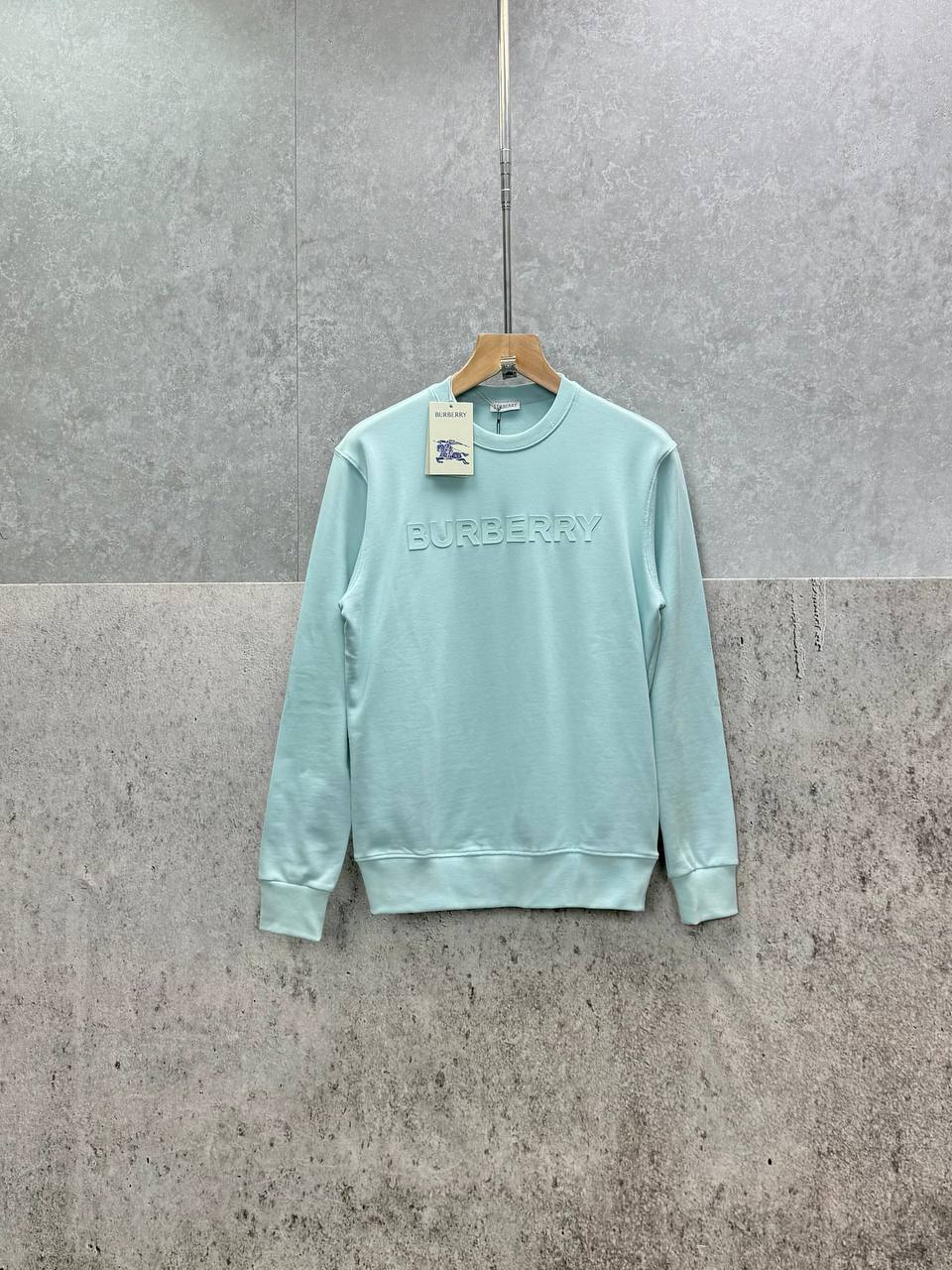Burberry Crewneck Embroidered Logo Men's Women's Jumper in Different Colors Reps UK Best Quality AAA Replica