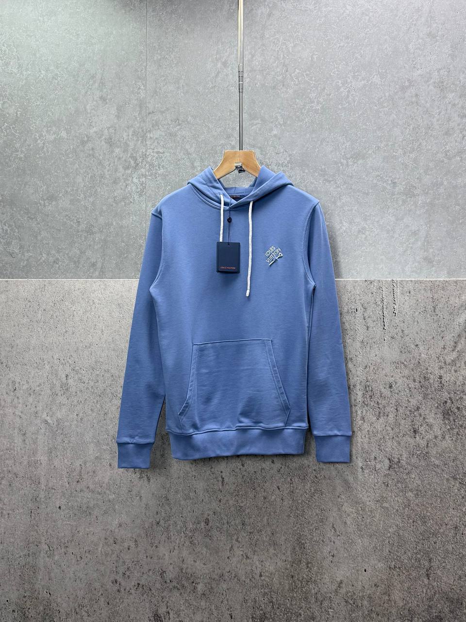 Louis Vuitton Signature Men's Women's Hoodie in 2 Colors Reps Sale UK Best Quality AAA Replica