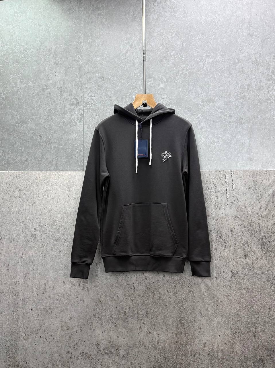 Louis Vuitton Signature Men's Women's Hoodie in 2 Colors Reps Sale UK Best Quality AAA Replica