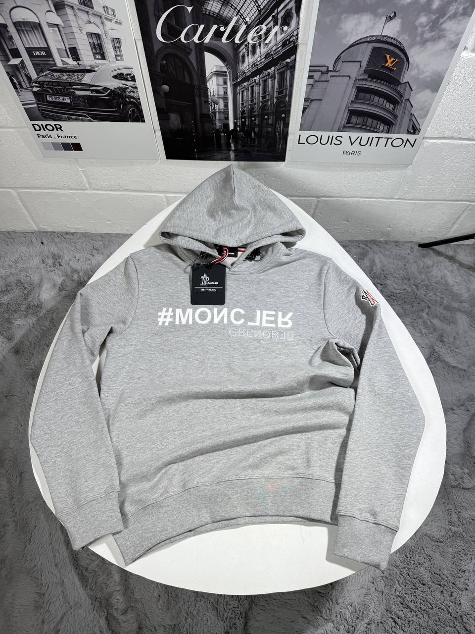 Moncler Grenoble Day-Namic Logo-Print Hoodie Men's Women's in Different Colors Reps UK Best Quality Sale AAA Replica