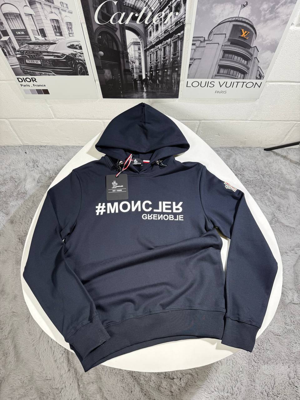 Moncler Grenoble Day-Namic Logo-Print Hoodie Men's Women's in Different Colors Reps UK Best Quality Sale AAA Replica