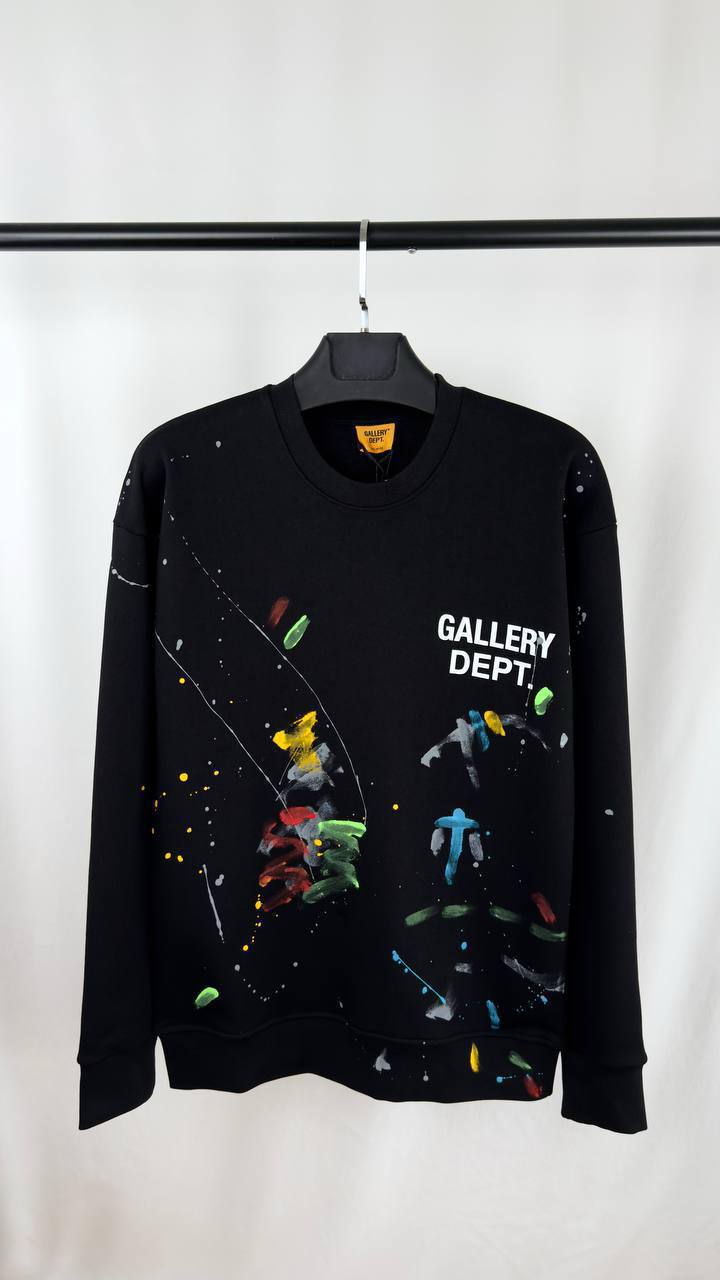Gallery Dept. Paint Splatter-Effect Men's Women's Jumpers in 2 Colors Reps Sale UK Best Quality AAA Replica