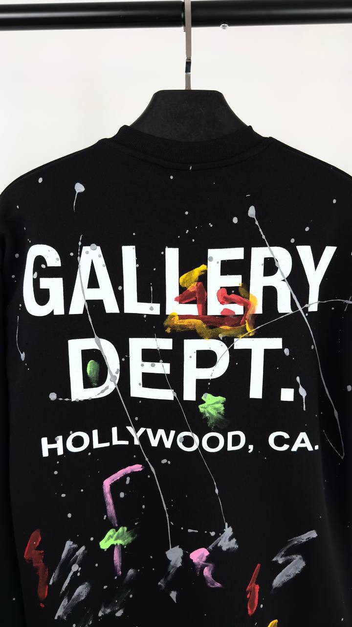 Gallery Dept. Paint Splatter-Effect Men's Women's Jumpers in 2 Colors Reps Sale UK Best Quality AAA Replica