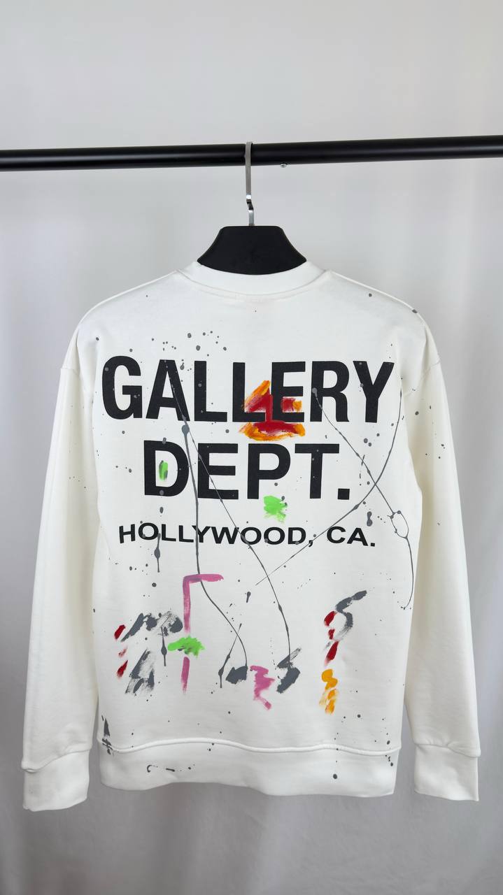 Gallery Dept. Paint Splatter-Effect Men's Women's Jumpers in 2 Colors Reps Sale UK Best Quality AAA Replica