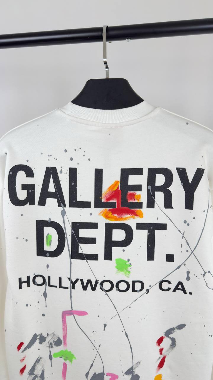 Gallery Dept. Paint Splatter-Effect Men's Women's Jumpers in 2 Colors Reps Sale UK Best Quality AAA Replica