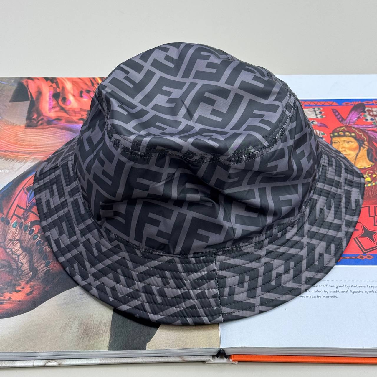 Fendi FF Motif Bucket Hats Men's Women's Reps Sale UK Best Quality AAA Replica