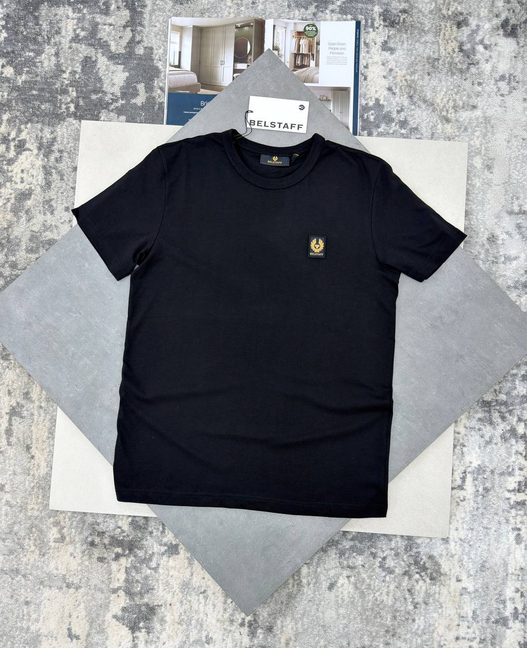 Belstaff Phoenix Patch Crewneck Men's Women's T-Shirts in 2 Colors Reps Sale UK Best Quality AAA Replica