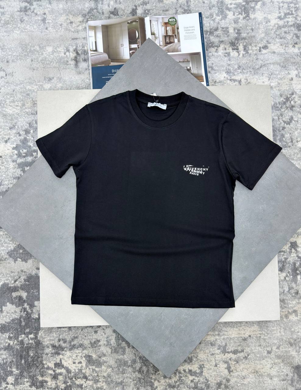 Givenchy Stamp Print Men's Women's T-Shirts in 2 Colors Reps Sale UK Best Quality AAA Replica