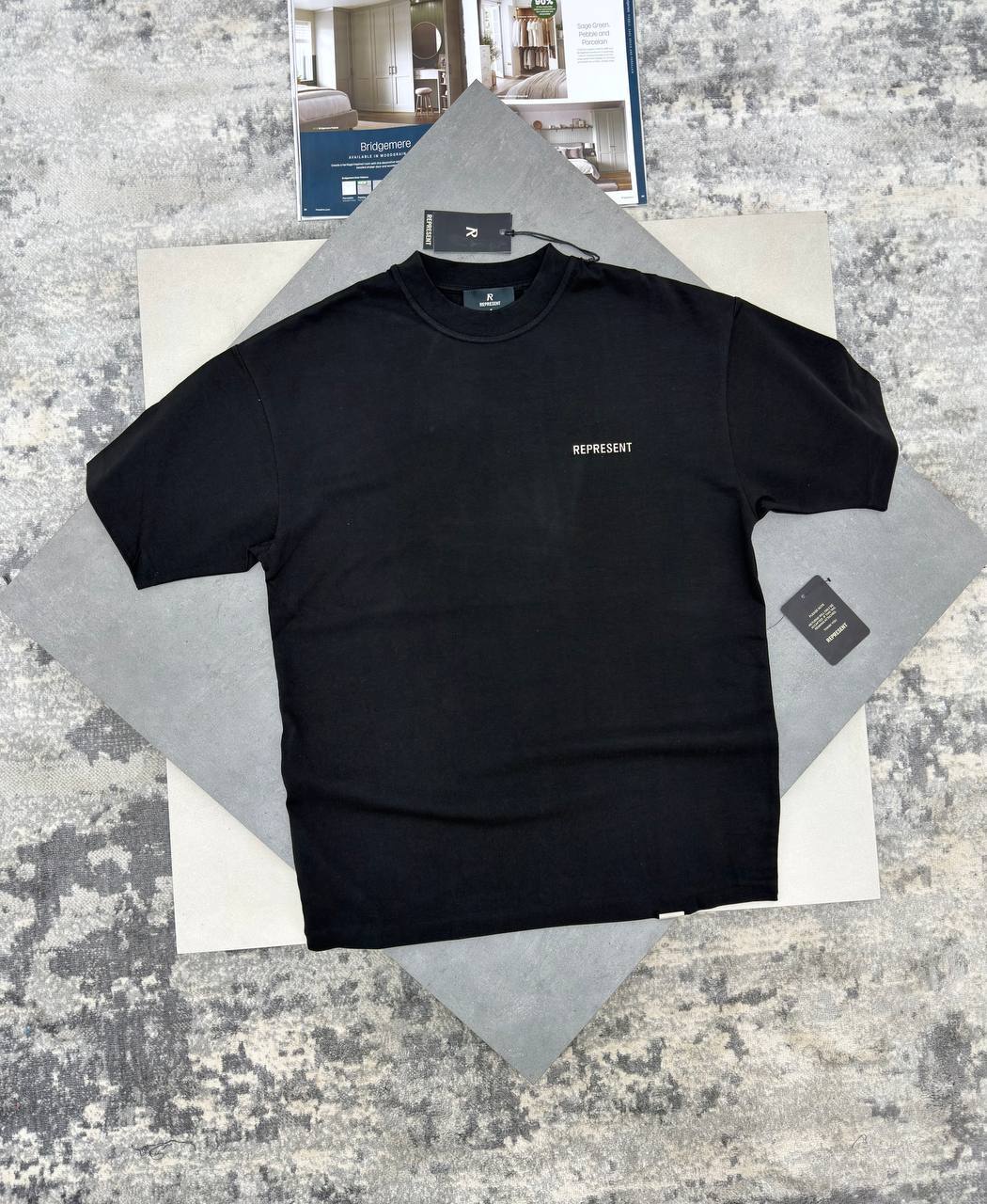 Represent Owners Club Logo Crewneck Men's Women's T-Shirts in 2 Colors Reps Sale UK Best Quality AAA Replica