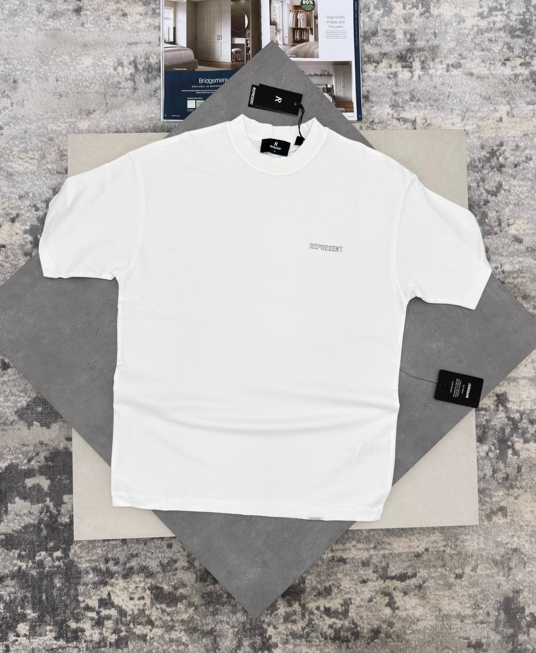 Represent Owners Club Logo Crewneck Men's Women's T-Shirts in 2 Colors Reps Sale UK Best Quality AAA Replica