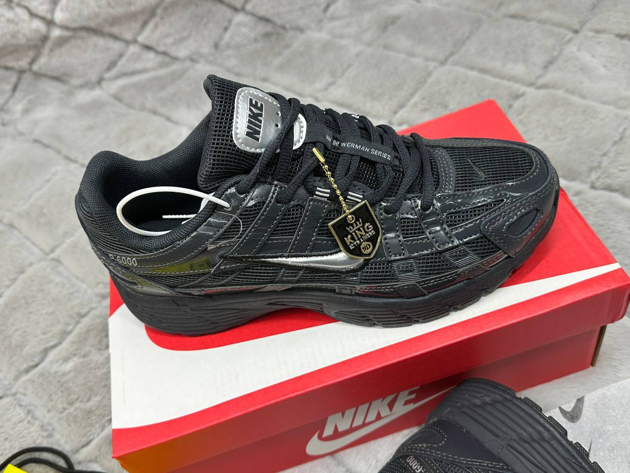 Nike P-6000 "Black/Metallic Silver" HF0015-002 Trainers Men's Reps Sale UK Best Quality Replica