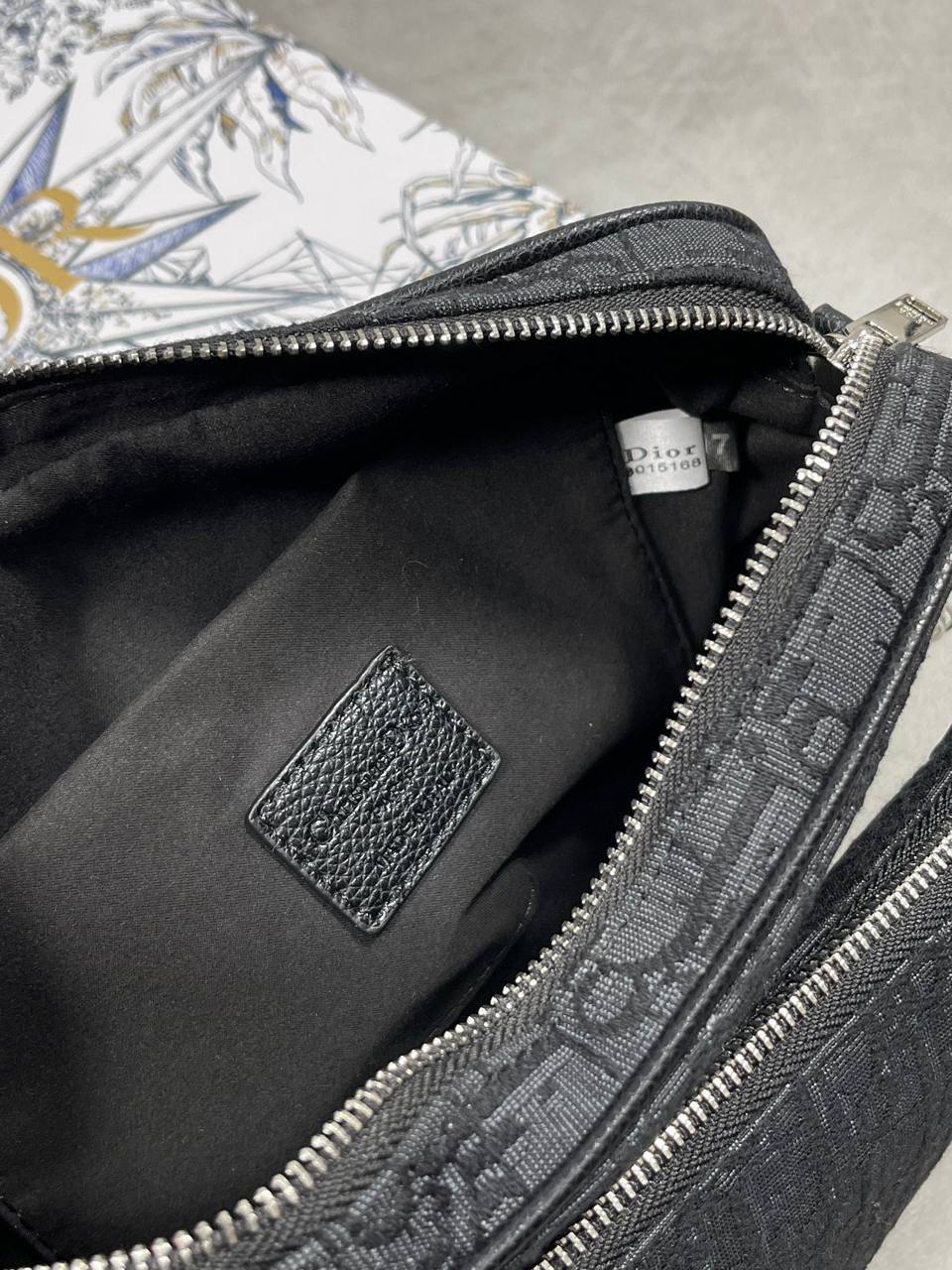 Dior Saddle Triple Pouch Oblique Jacquard Women's Bags in 2 Colors Reps Sale UK Best Quality AAA Replica