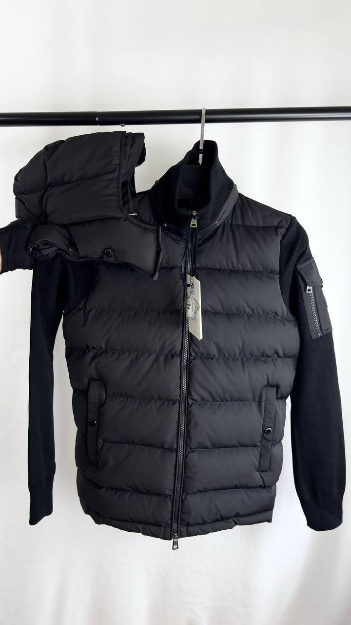 Moncler Hybrid Hooded Down Padded Jacket in Different Colors Reps Sale UK Best Quality AAA Replica
