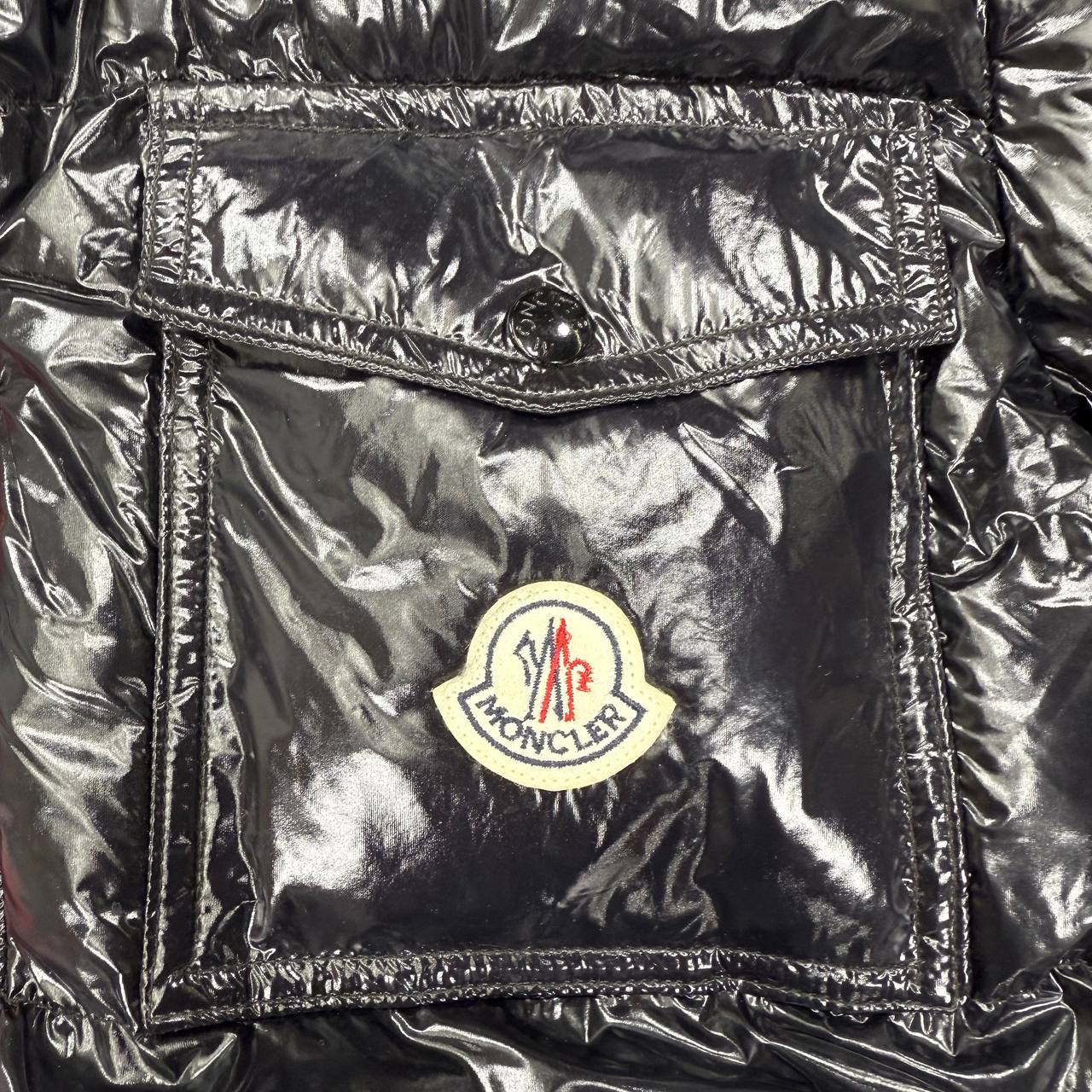 Moncler Black Montbeliard Hooded Short Down Puffer Jacket Reps Sale UK Best Quality AAA Replica