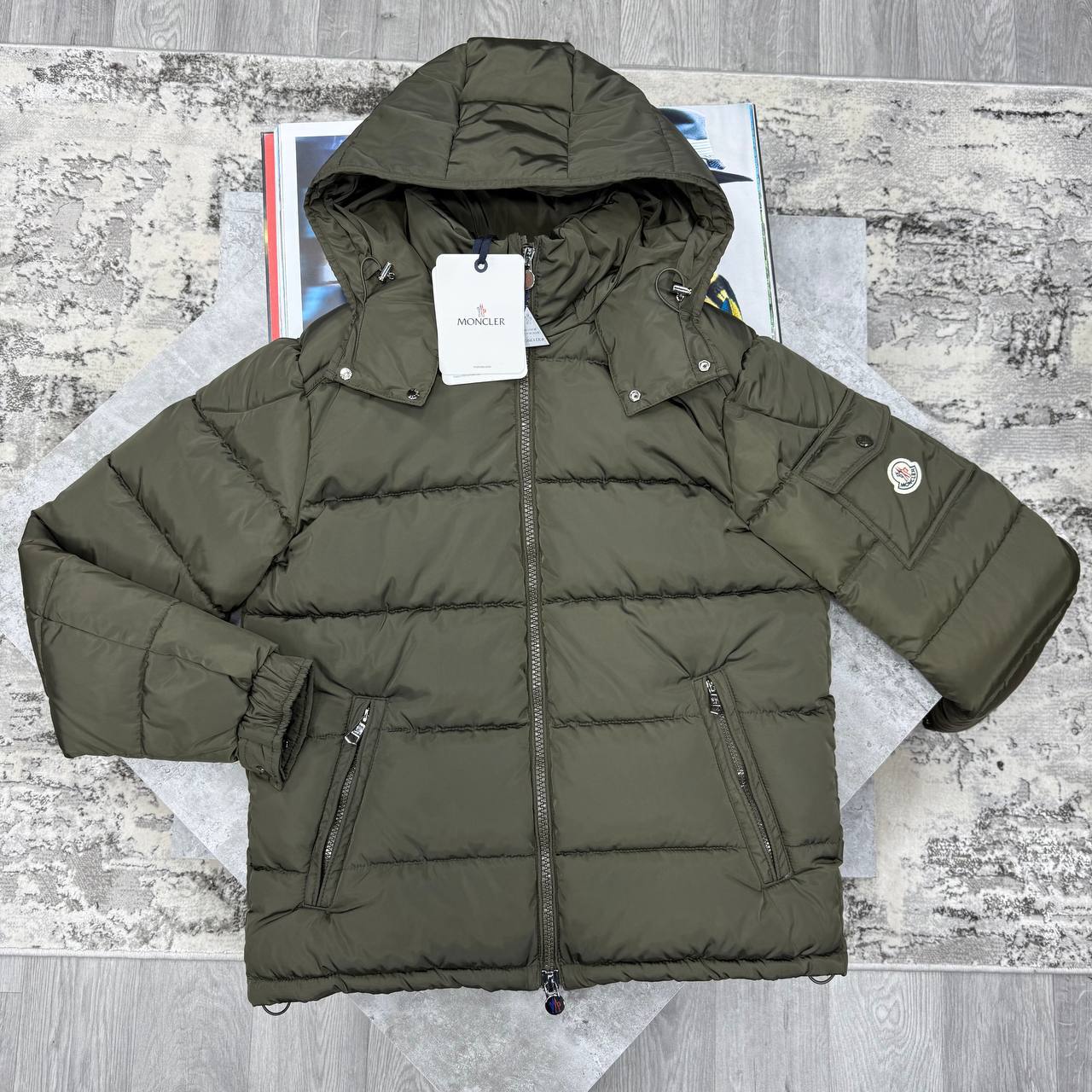 Moncler Montgenevre Flannel Down Jackets Men's Women's in Different Colors Reps UK Sale Best Quality AAA Replica