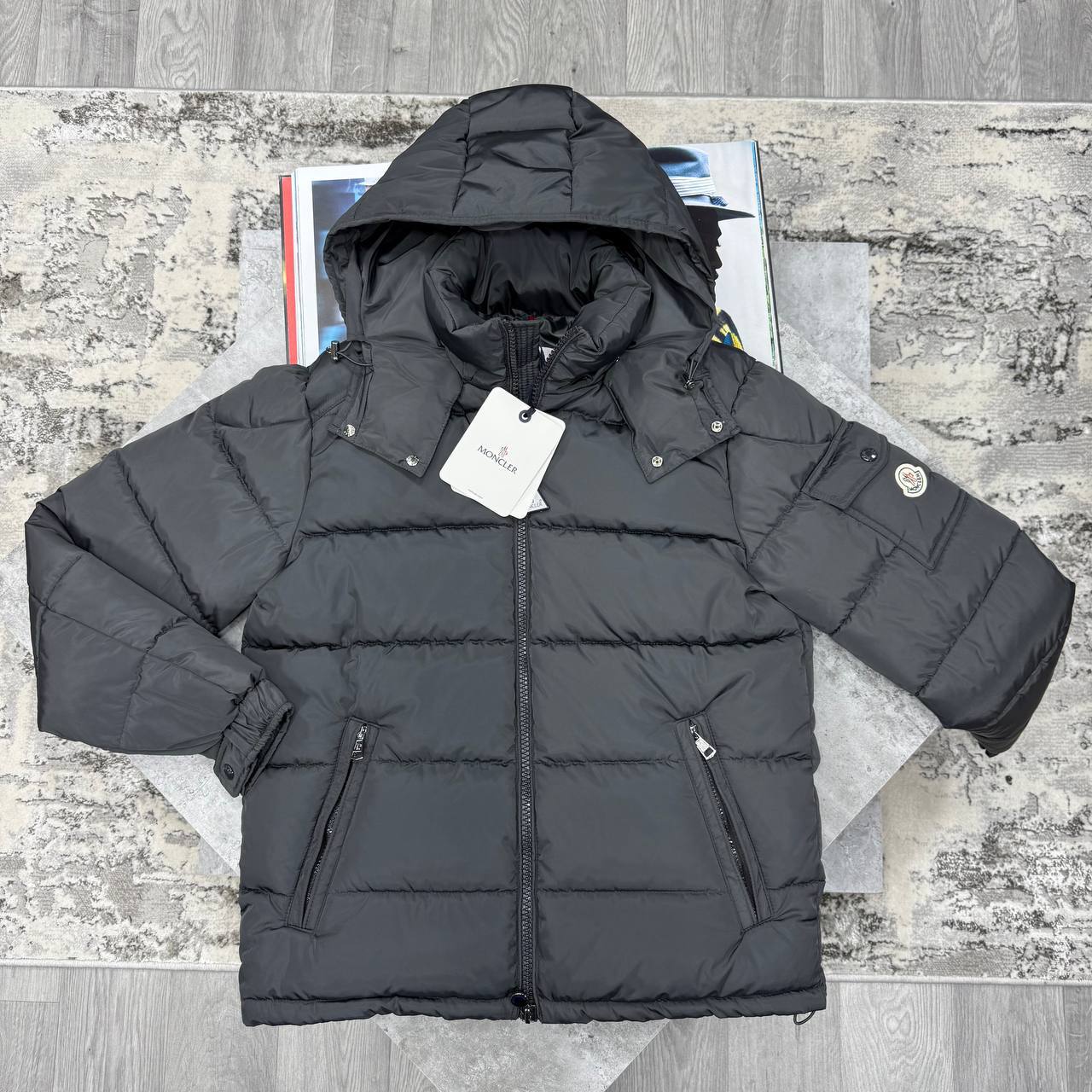 Moncler Montgenevre Flannel Down Jackets Men's Women's in Different Colors Reps UK Sale Best Quality AAA Replica