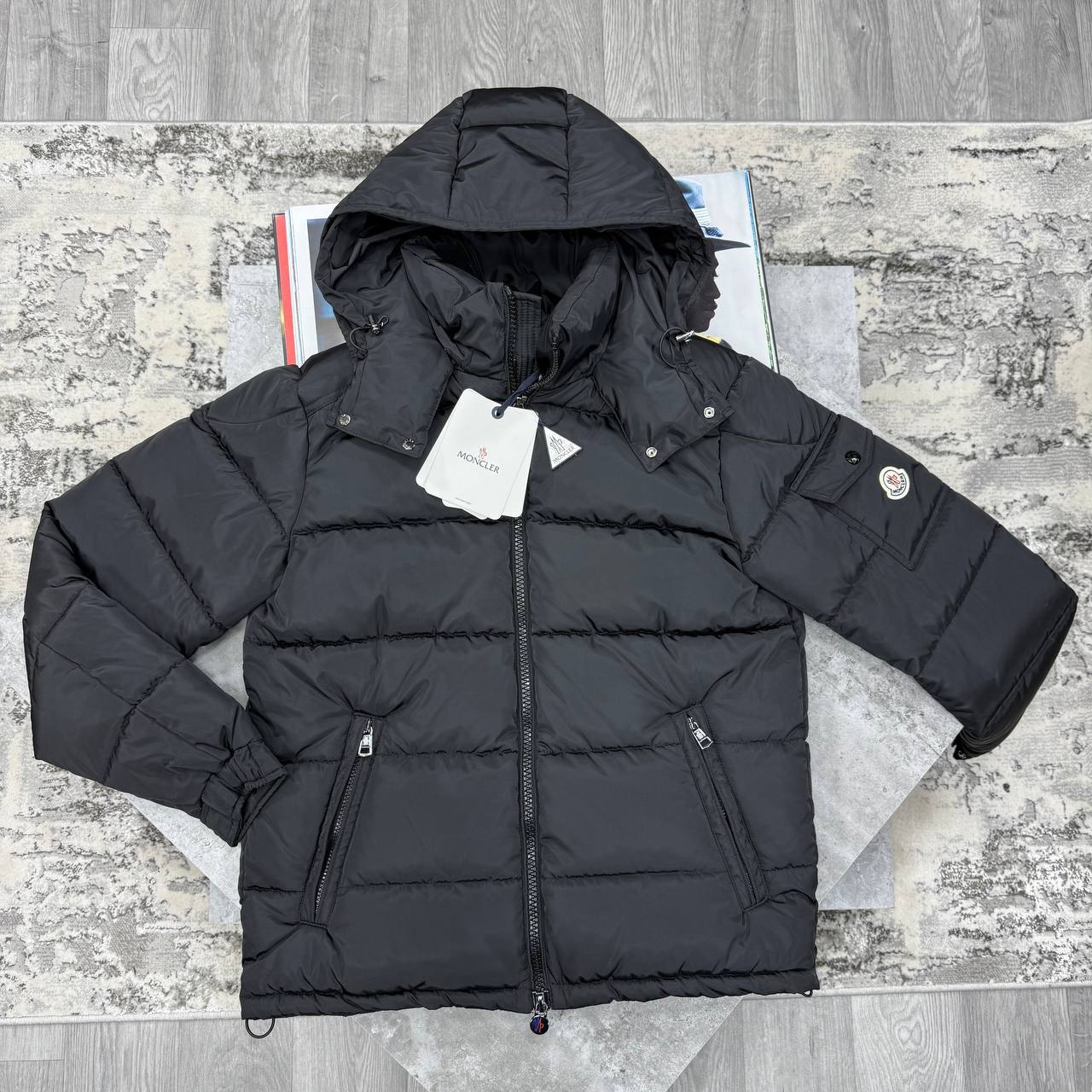 Moncler Montgenevre Flannel Down Jackets Men's Women's in Different Colors Reps UK Sale Best Quality AAA Replica