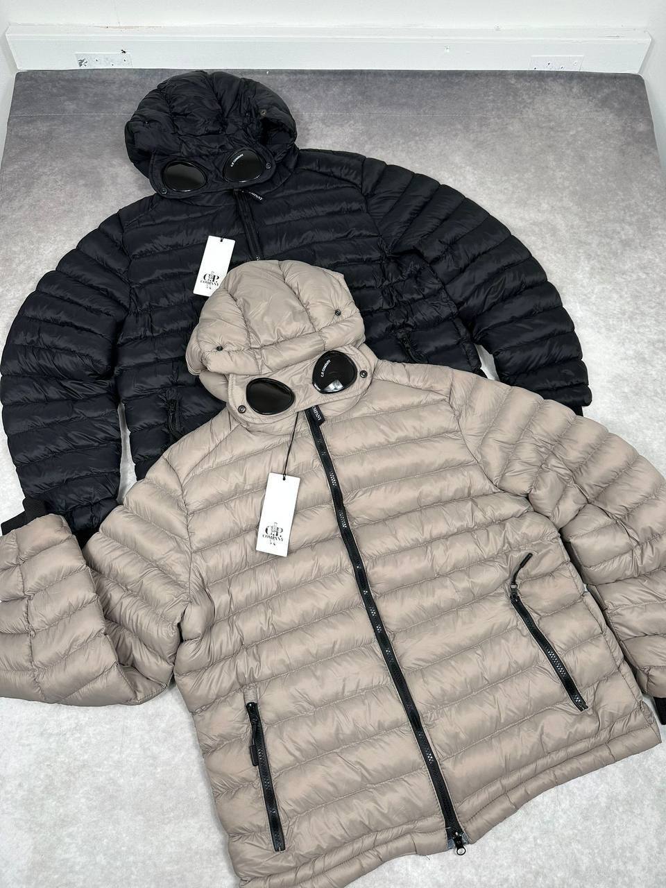 C.P. Company D.D. Shell Goggle Down Jackets in 2 Colors Reps Sale UK Best Quality AAA Replica