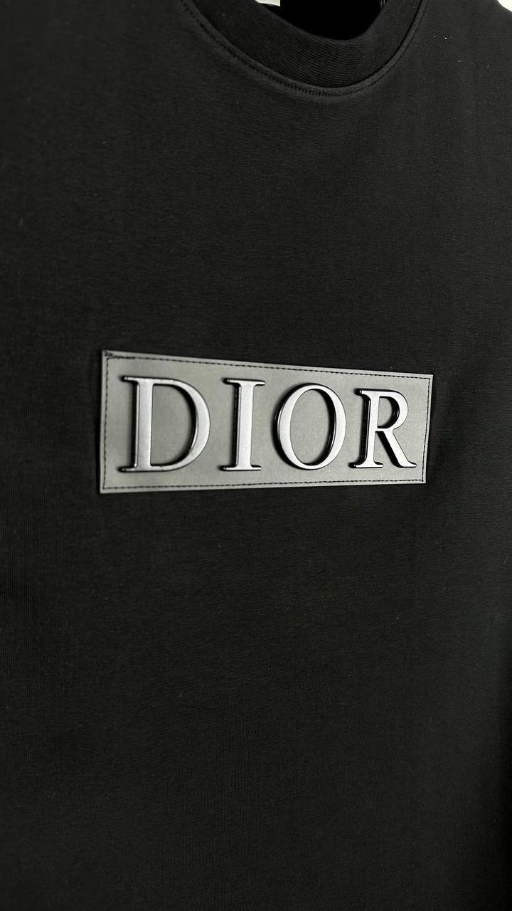 Dior Tonal "DIOR" Signature Men's Women's T-Shirt in 2 Colors Reps UK Best Quality AAA Replica