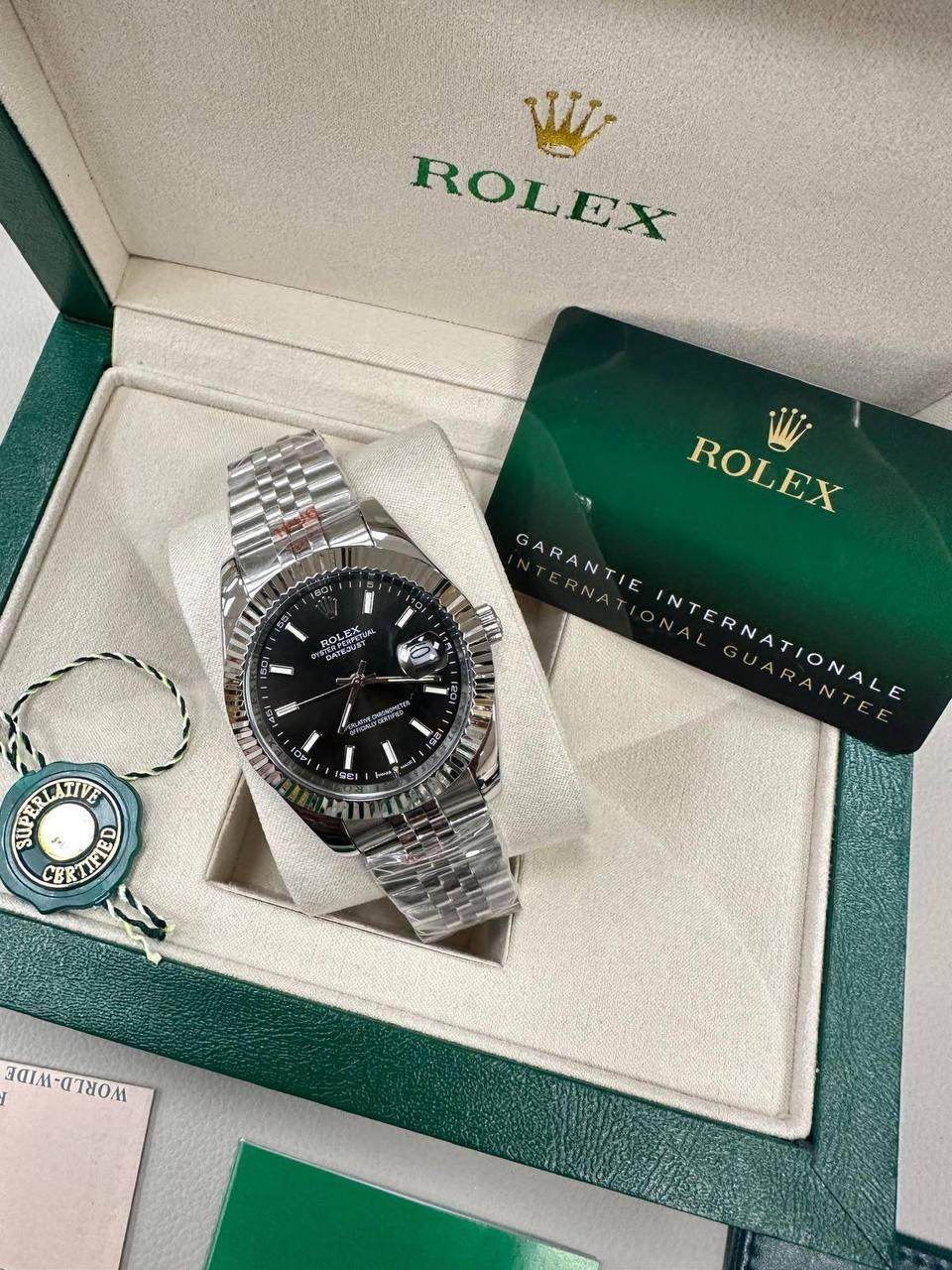 Rolex Datejust 41 Men's Watch Stainless Steel Oyster Case with Different Dial Colors UK Best Quality Reps AAA Replica