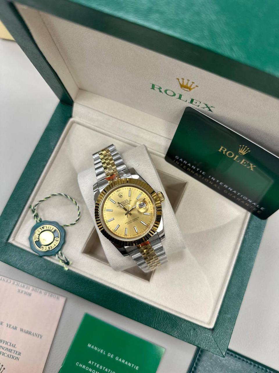 Rolex Datejust 41 Men's Watch Stainless Steel Oyster Case with Different Dial Colors UK Best Quality Reps AAA Replica