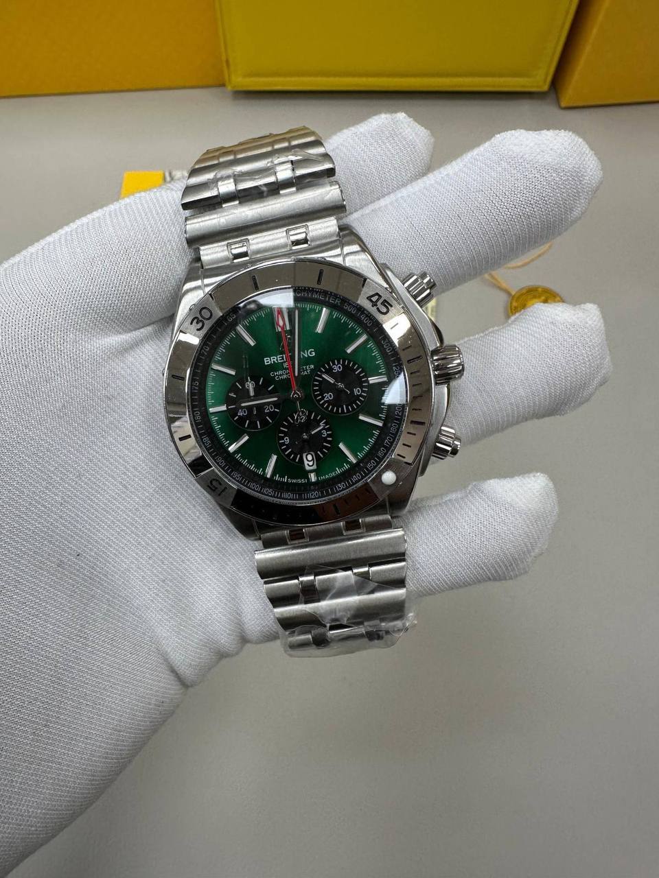 Breitling Chronomat Automatic GMT 40 Stainless Steel in Different Dial Colors Men's Watch UK Best Quality Reps AAA Replica